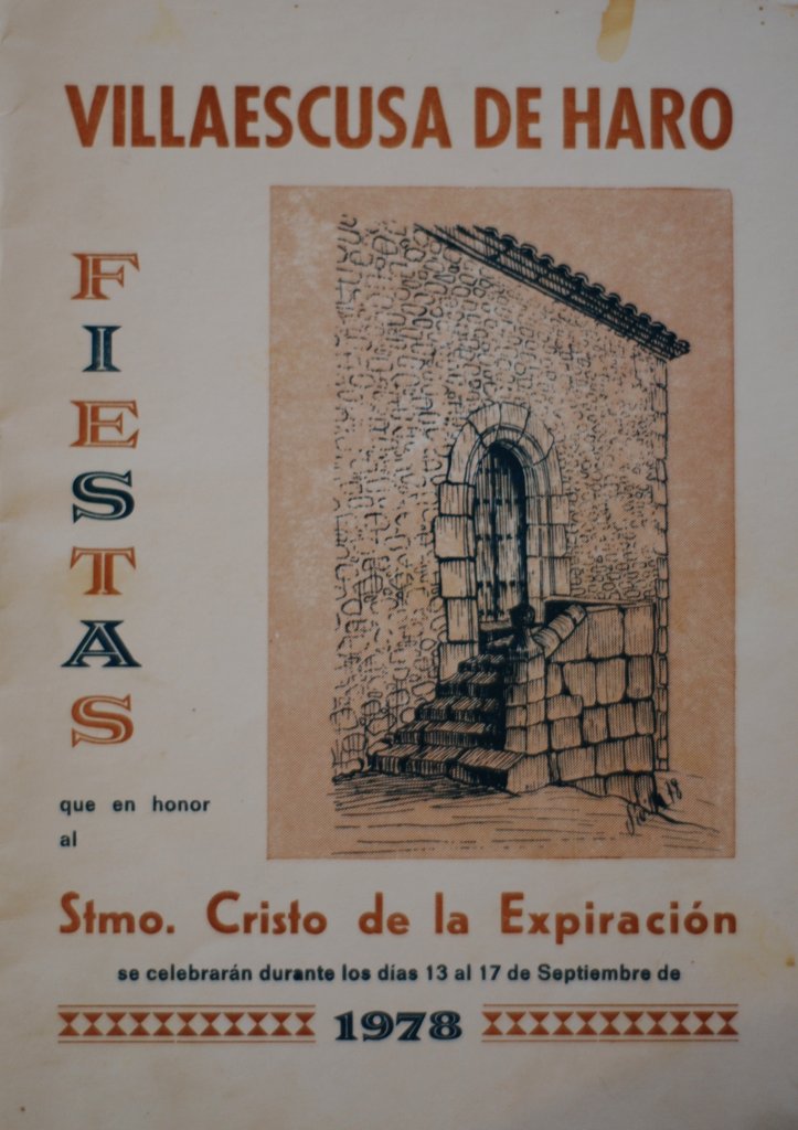 Fiestas patronales en honor a Nuestra Señora de Favor y Ayuda y el Santísimo Cristo de la Expiración 1978 Villaescusa de Haro